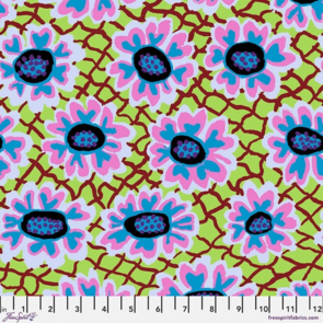 Free Spirit Kaffe Fassett Kaffe Fassett - Flower Net - Lime || February 2023