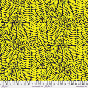 Free Spirit Kaffe Fassett Fronds - Yellow || August 2022