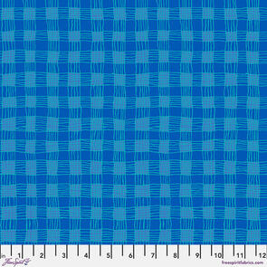 Free Spirit Kaffe Fassett Gingham - Blue || August 2023