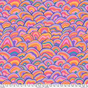 Free Spirit Kaffe Fassett - Wobble - Pastel || August 2024