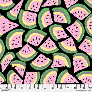 Free Spirit Kaffe Fassett - Slice - Black || August 2025