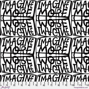 Free Spirit Imagine - White || Writing on the Wall