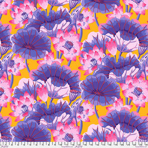 Free Spirit Kaffe Fassett Lake Blossoms - Purple || August 2023