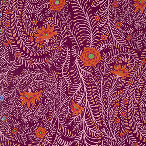 Free Spirit Kaffe Fassett Ferns - Cherry