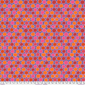 Free Spirit Kaffe Fassett - Penny-wise - Red || February 2025