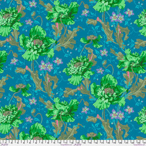 Free Spirit Kaffe Fassett - Papaver - Green || August 2024