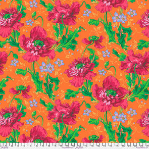 Free Spirit Kaffe Fassett - Papaver - Red || August 2024