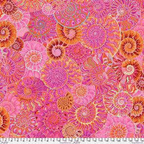 Free Spirit Kaffe Fassett - Ammonites - Pink || August 2024