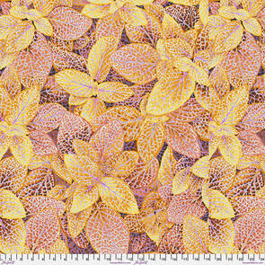 Free Spirit Kaffe Fassett - Fittonia - Gold || August 2024