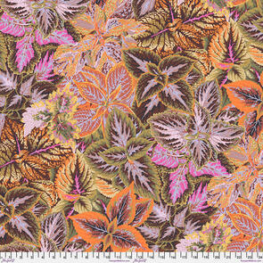 Free Spirit Kaffe Fassett - Bold Leaves - Brown || August 2025