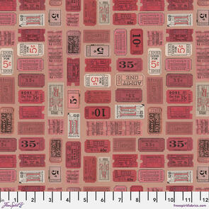 Free Spirit Red - Tickets || Tim Holtz Palette Red