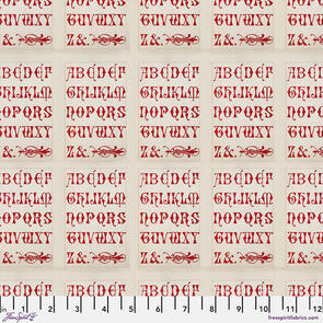 Free Spirit Red - Typography || Tim Holtz Palette Red