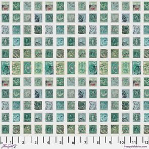 Free Spirit Teal Stamps || Tim Holtz Palette Teal
