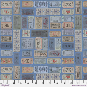Free Spirit Indigo Tickets - Indigo || Tim Holtz Palette Indigo