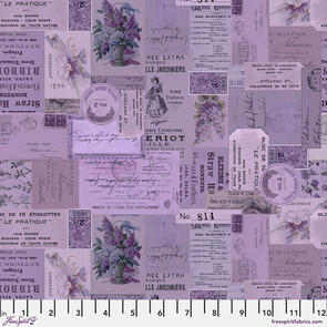 Free Spirit Ephemera || Tim Holtz Palette Purple