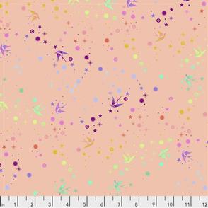Free Spirit Tula Pink Fabric - True Colours - Fairy Dust Sherbert