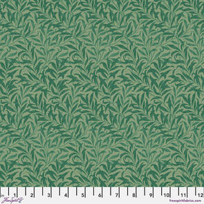 Free Spirit Morris & Co Cotswold Holiday Collection - Willow Boughs - Green