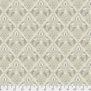 Free Spirit Morris & Co & Co Fabric - Pure Trellis Linen