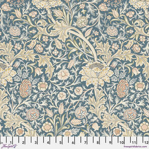 Free Spirit Morris & Co Trent - Webbs Blue || Emery Walker's House