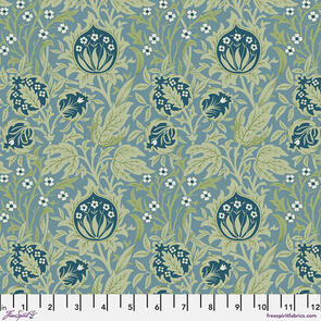 Free Spirit Morris & Co Elmcote - Dearle Blue || Emery Walker's House