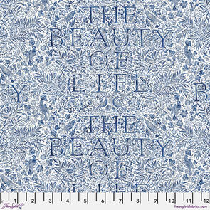 Free Spirit Morris & Co The Beauty of Life - Indigo || Emery Walker's House