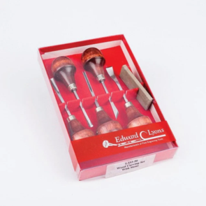 Lyons 5 Piece Carving Set and Stone