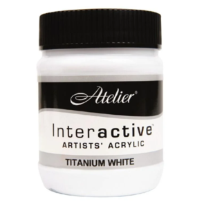 ATELIER Interactive Acrylic Paint 250ml Titanium White