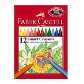 Faber-Castell Smart Crayons - Pack of 12