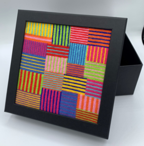 Appleton Stitch your own boxes Rainbow Stripes -