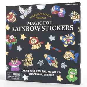 Marvins Magic Magic Foil Rainbow Stickers