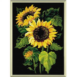 Riolis Diamond Mosaic Embroidery Kit - Sunflowers