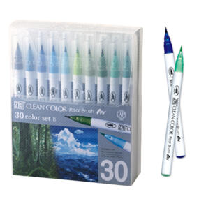 KURETAKE ZIG CLEAN COLOR Real Brush 30 color set B