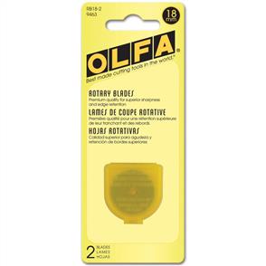 OLFA Rotary Blade Refill - 18mm 2/Pkg