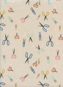 Cotton & Steel Paper Cuts /Rashida Coleman-Hale Snip Snip - Natural