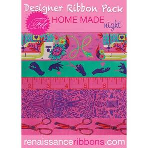 Tula Pink Tula Pink HomeMade Night-Designer Ribbon Pack