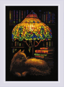 Riolis Counted Cross Stitch Kit - 2281 Book Evening