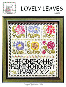 Rosewood Manor Cross Stitch Pattern - Lovely Leaves