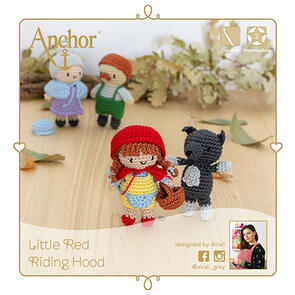 Anchor Crochet Kit: Amigurumi Red Riding Hood