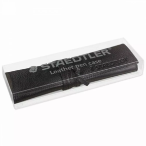Staedtler Leather Pen Wrap Case - Black