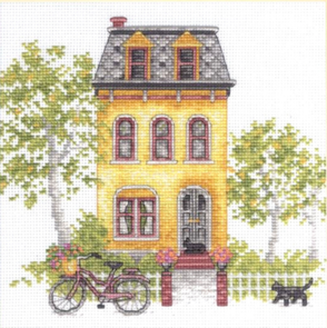 Dimensions Cross Stitch Kit - Yellow House