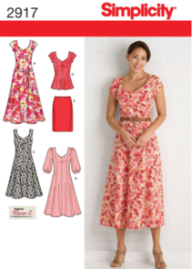 Simplicity Pattern 2917 Women's & Plus Size Dresses