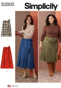 Simplicity Sewing Pattern Misses' and Women's Skirts S3005