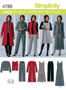 Simplicity Pattern 4789 Women's & Plus Size Smart and Casual Wear