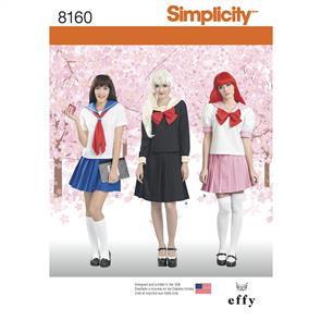 Simplicity Pattern 8160 Effy Sews Cosplay Women's Costume