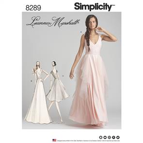 Simplicity Pattern 8289 Women's Special Occasion Dresses