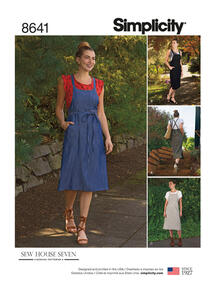 Simplicity Sewing Pattern Misses' Jumper Dress