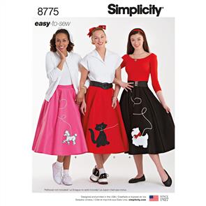 Simplicity Pattern 8775 Women's Costumes
