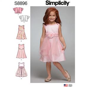 Simplicity Pattern S8896 Children's Dress