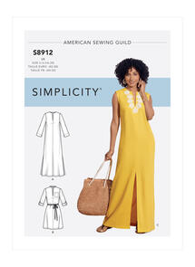 Simplicity Sewing Pattern Misses' Dresses
