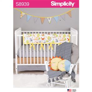 Simplicity Pattern 8939 Nursery Décor